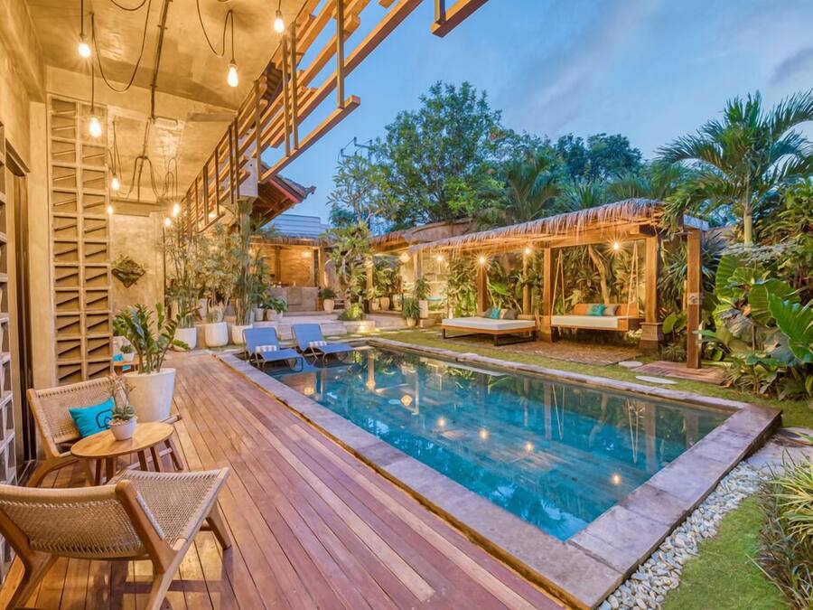 2 piscinas al aire libre