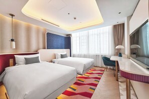 Phòng 2 giường đơn Elite | Màn/rèm cản sáng, bàn ủi/dụng cụ ủi quần áo 