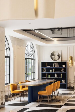 Khu tiếp khách ở sảnh