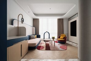 Elite Double Room, 1 Queen Bed | Blackout curtains, iron/ironing board, free WiFi, bed sheets - The Stage Shanghai (Shanghai)