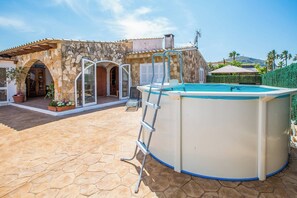 Terrace/patio - Can Rovet - House With Private Pool. Free Wifi (Port D'alcúdia, Illes Balears)