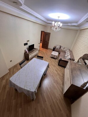 Apartment, City View | Living area