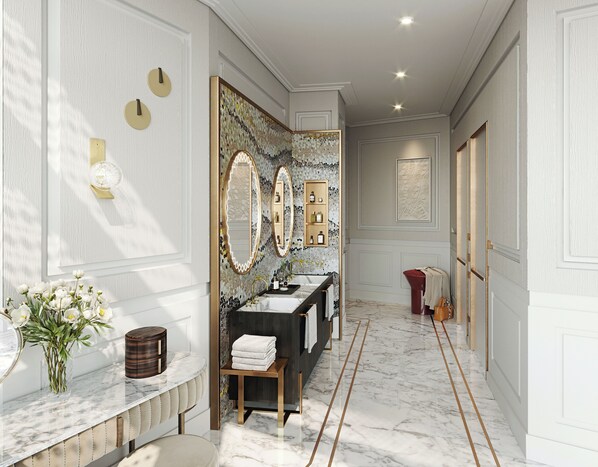 Presidential Suite, 1 King Bed | Bathroom