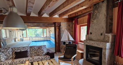 Luxury villa with heated swimming pool and games room, nestled in the mountains