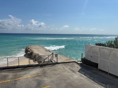 Beachfront 2-bedroom condo in St Lawrence Gap near Oistins