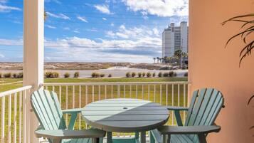 Lägenhet Signature - 1 sovrum - balkong - utsikt mot poolen | Balkong