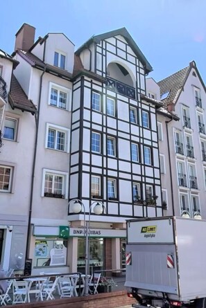 Apartment, 3 Bedrooms, Balcony | Exterior - Penthouse in the old Citycenter (Kolobrzeg)