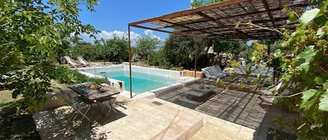 Seasonal outdoor pool