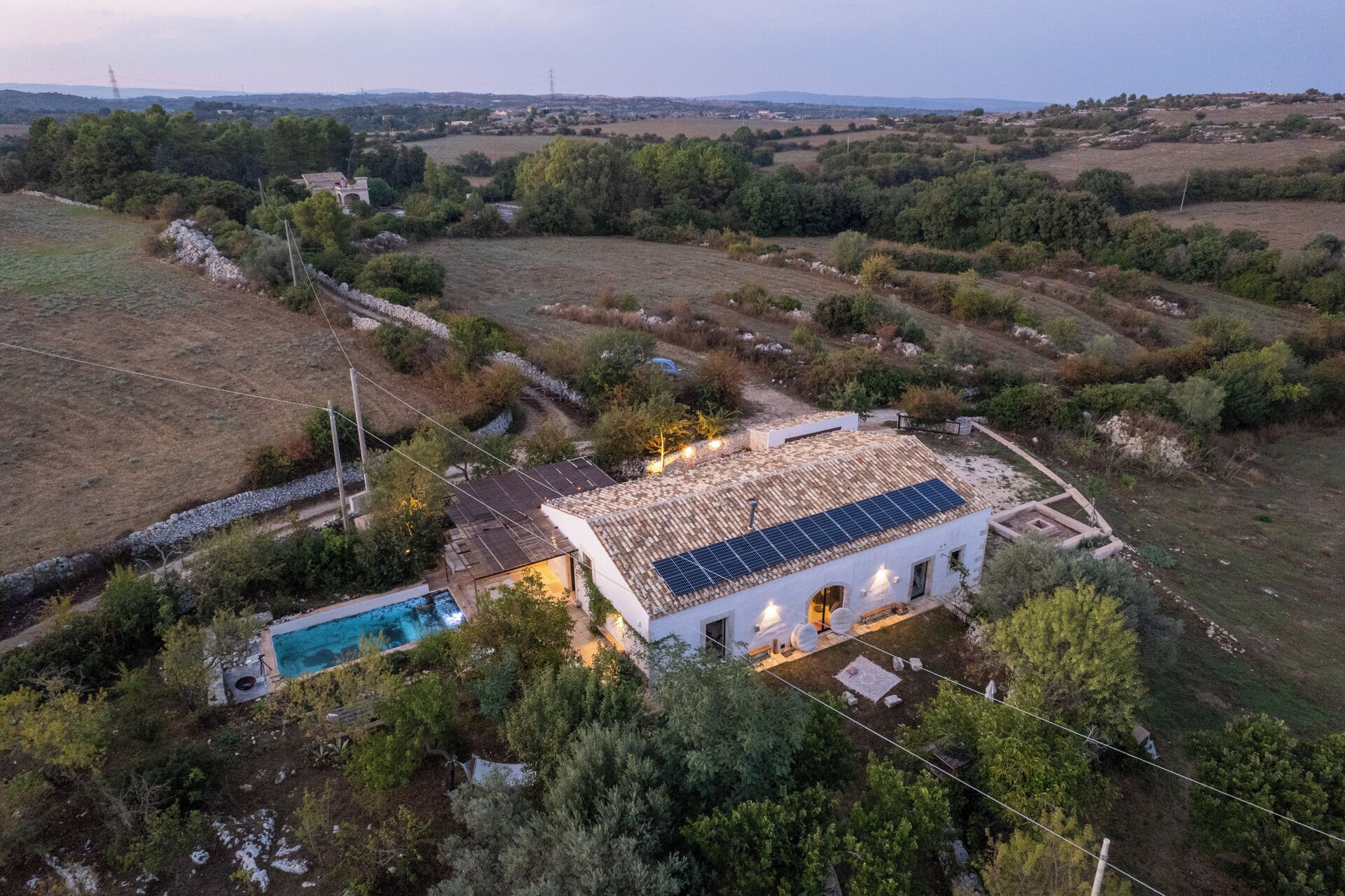 Fassade der Unterkunft