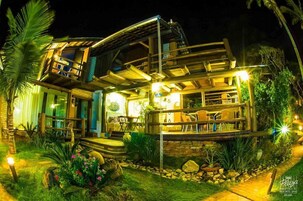 Majoituspaikan julkisivu