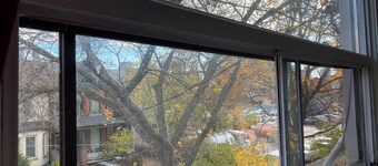 A townhouse’s second floor located in the heart of downtown Toronto.