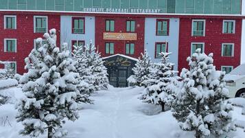 Fassade der Unterkunft