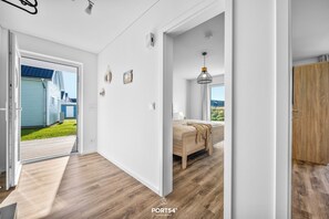 2 soverom, strykejern/-brett, reiseseng for barn og wi-fi (inkludert)