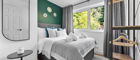 2 habitaciones, wifi gratis y ropa de cama