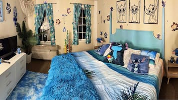 1 habitación, tabla de planchar con plancha, wifi y ropa de cama