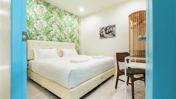 1 chambre, coffres-forts dans les chambres, bureau