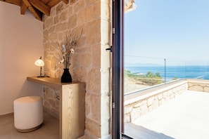 Apartment, 2 Bedrooms, Sea View | Balcony view - Villa Mare Studios (Zakynthos)