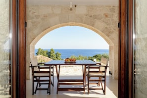 Deluxe Studio, Sea View | View from room - Villa Mare Studios (Zakynthos)
