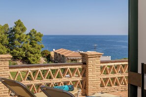 Monolocale Standard, vista mare | Vista balcone