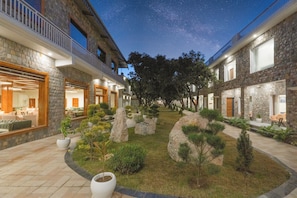 Vista para o jardim