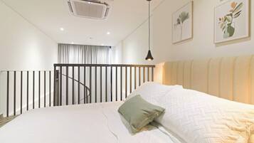 1 Schlafzimmer, Bügeleisen/Bügelbrett, kostenloses WLAN, Bettwäsche