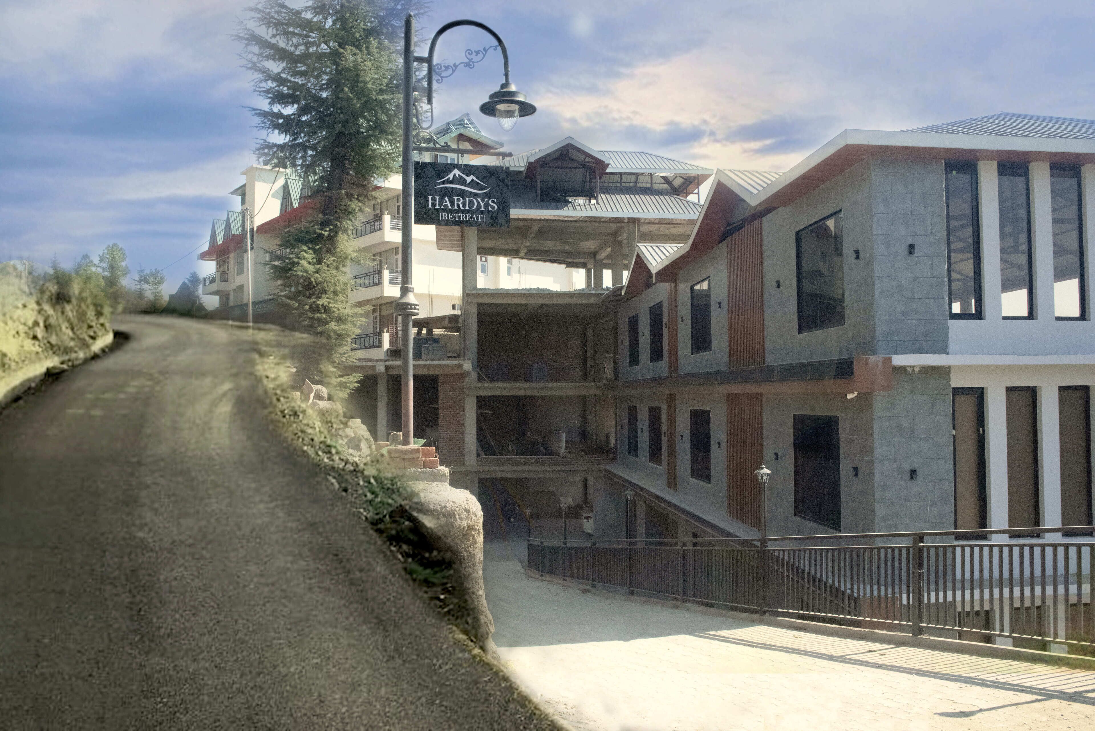 Entrada de la propiedad