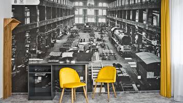 Desk, iron/ironing board, free WiFi