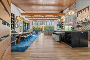 Dining - Luxurious Retreat | Private Creek View | Hot Tub (Hot Springs)