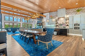 Dining - Luxurious Retreat | Private Creek View | Hot Tub (Hot Springs)