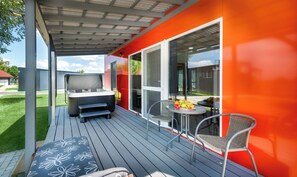 Terrace/patio - Tisza-tó Apartmanpark (Kisköre)