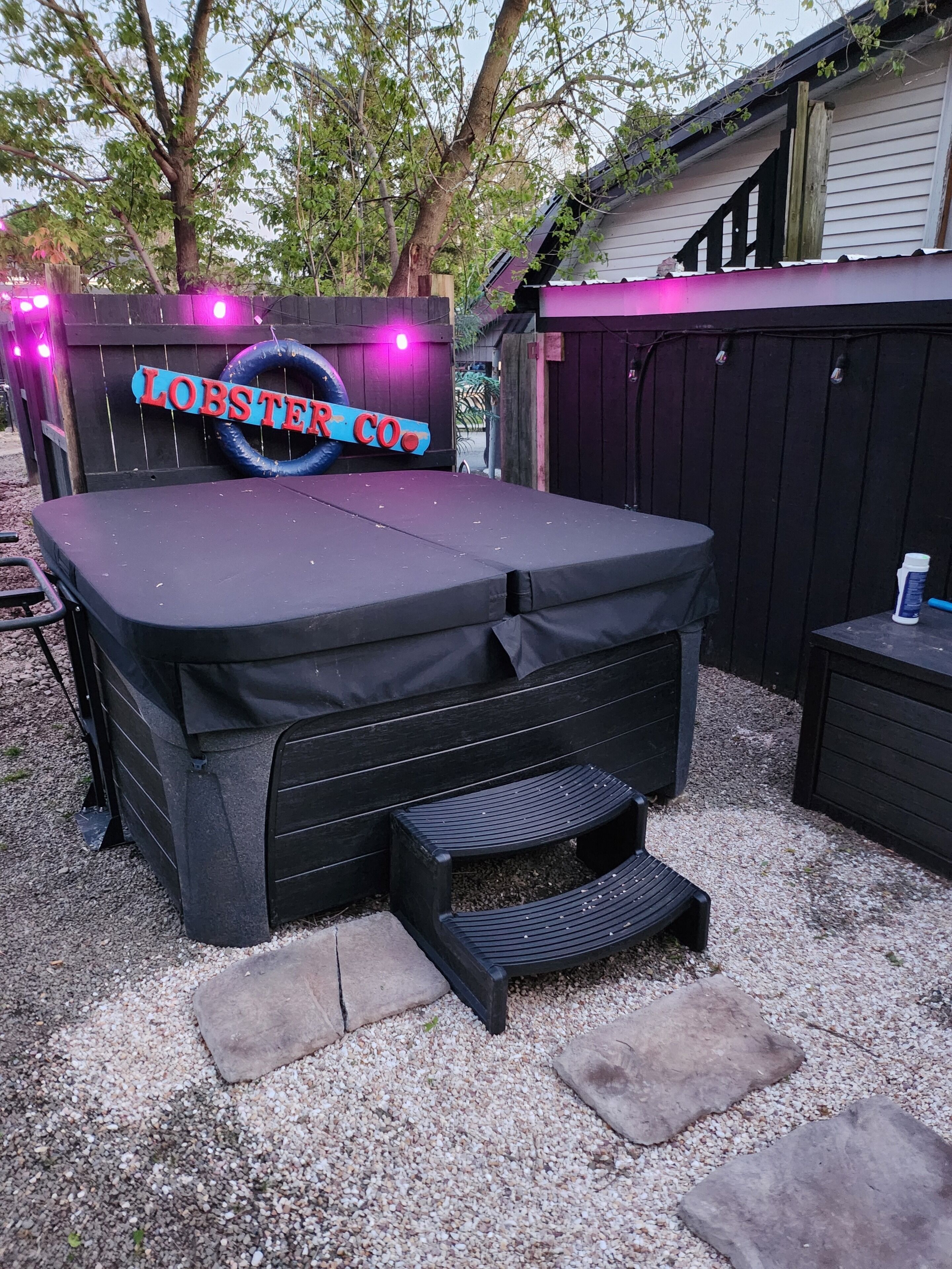 Outdoor spabad