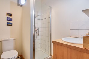 Shower, hair dryer