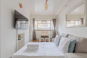 1 Schlafzimmer, Bügeleisen/Bügelbrett, Internetzugang, Bettwäsche