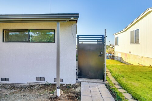 2 Mi to Mission Valley: Chic Home w/ Patio!
