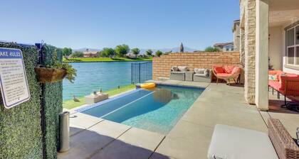 2 Mi to Fantasy Springs Casino: Lakefront Retreat!