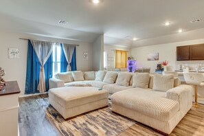 House (4 Bedrooms) | Front of property - OKC Area Home: 22 Mi to Downtown (Yukon)