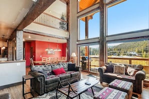 TV, fireplace, video games, DVD player - Secluded Escape for 10, Hot Tub, Game Room & More! (Breckenridge)