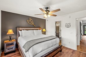 2 chambres, fer et planche à repasser, Wi-Fi gratuit, draps fournis