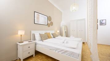 1 Schlafzimmer, kostenloses WLAN, Bettwäsche