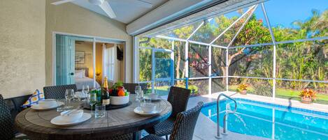 Una piscina climatizada