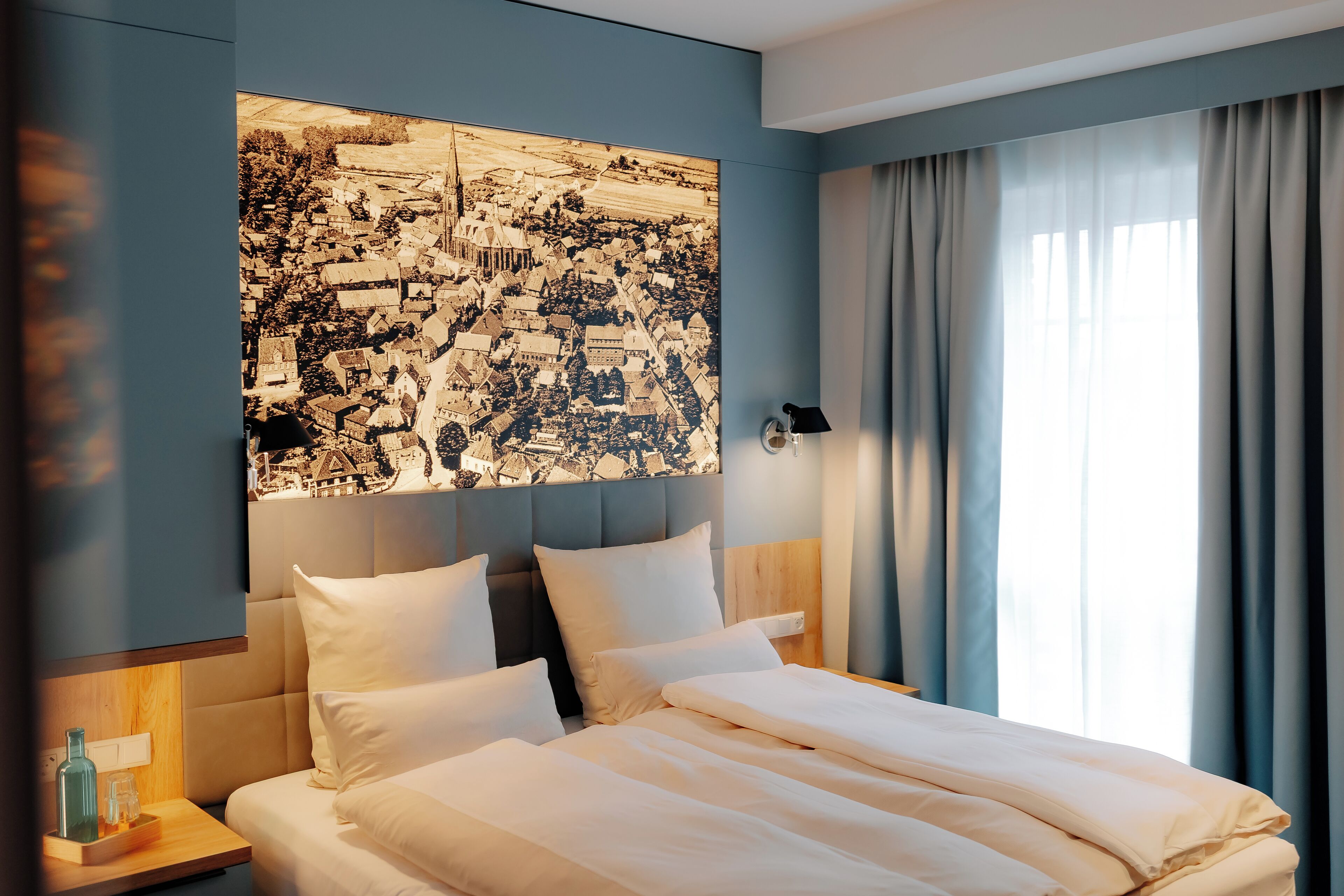 Classic Double Room, City View | Hypo-allergenic bedding, free minibar, in-room safe, laptop workspace