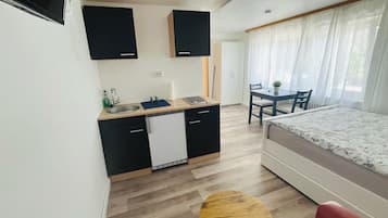 1 Schlafzimmer, Bügeleisen/Bügelbrett, Reisekinderbett, kostenloses WLAN