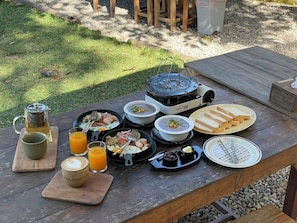 Kontinental frokost er inkludert hver dag