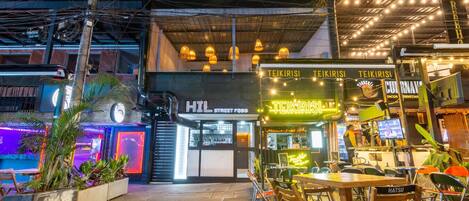 Udendørs spisemuligheder