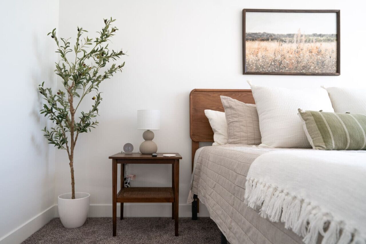 2 soverom, strykejern/-brett, reiseseng for barn og wi-fi