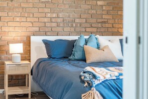 4 bedrooms, iron/ironing board, travel cot, WiFi