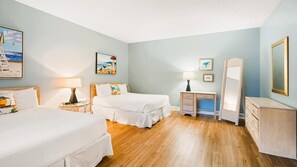 1 室のベッドルーム、WiFi (無料)、ベッドシーツ