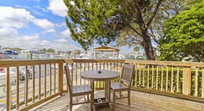 Outdoor dining - Unique Brick Floors, Harbor View, King Bed, Jetted Tub (St. Augustine)