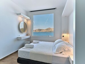 ダブルルーム シービュー | セーフティボックス (室内)、WiFi (無料)