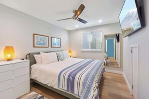 2 soverom, strykejern/-brett, wi-fi (inkludert) og sengetøy